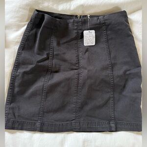 NWT Free People Dark Denim Skirt